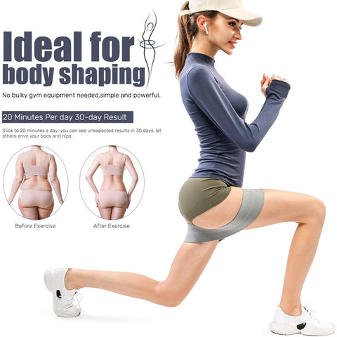 New Year New You - Fitness equipment elastic band hip ring