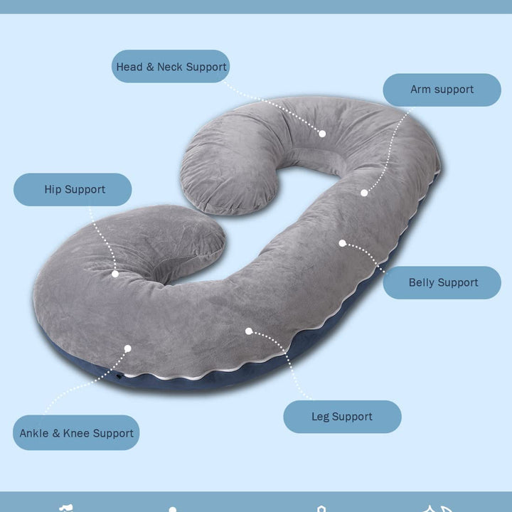 C-Shaped Body Pregnancy Pillow