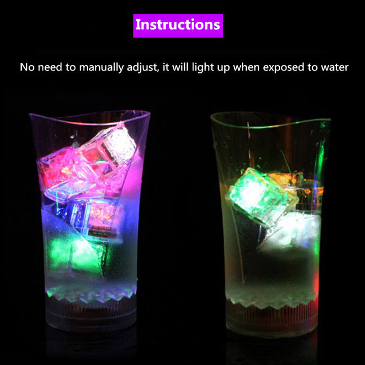 LED Glowing Ice Cubes