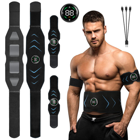 New Year New You - EMS Muscle Stimulator Abdominal Body Slimming Belt